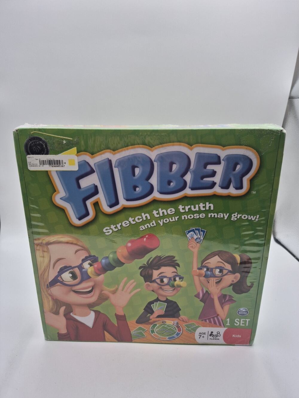 Fibber Stretch The Truth and Nose May Grow! Game Spin Master Brand New Sealed